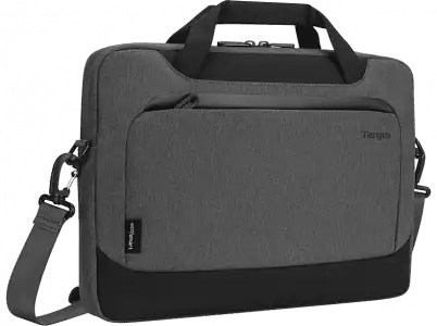 Maletín para portátil - Targus Cypress Slimcase TBS92502GL, Hasta 15.6", EcoSmart, Universal, Gris