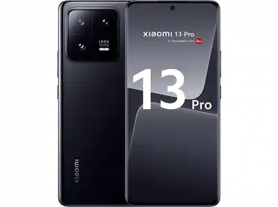 Móvil - Xiaomi 13 Pro, Negro, 256 GB, 12 6.73" QHD+ AMOLED 120 Hz, Snapdragon® 8 Gen 2, 4820 mAh, Android MIUI 14