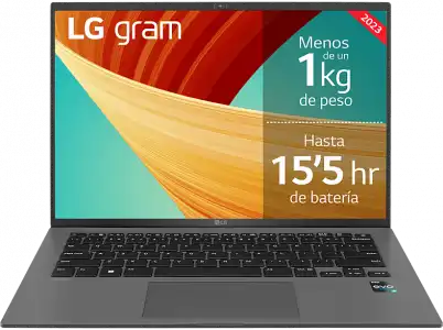 Portátil - LG 14Z90R-G.AD76B, 14" WUXGA, Intel® Evo™ Core™ i7-1360P, 32GB RAM, 512GB SSD, Windows 11