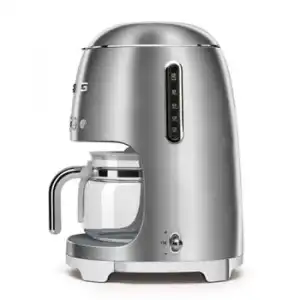 Smeg - Cafetera Goteo DCF02SSEU Silver Inox