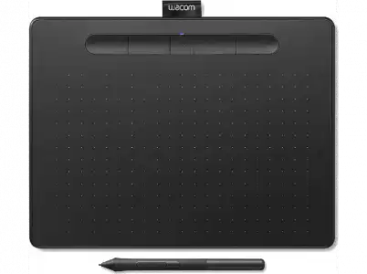 Tableta gráfica - Wacom CTL-6100WLK-S Intuos Medium, Bluetooth, Negro