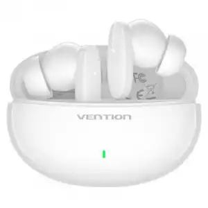 Vention NBFW0 Auriculares Bluetooth con Estuche de Carga Blancos