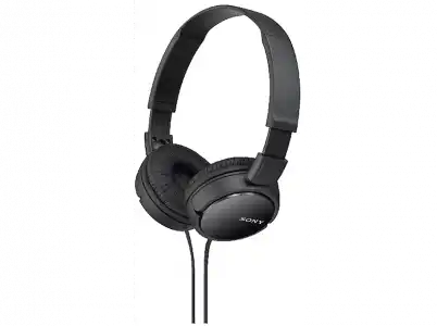 Auriculares - Sony MDR-ZX110, Supra-aural, Negro