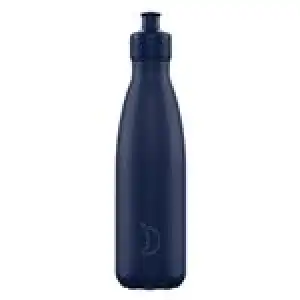 Botella Chilly's Sport azul mate 500ml