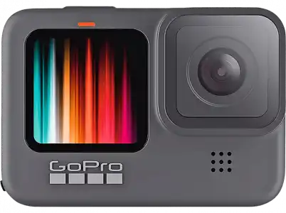 Cámara deportiva - GoPro Hero 9 Black, Vídeo 5k30, 20MP HDR, Slo-Mo x8, Sumergible 10m, HyperSmooth 3.0, Negro