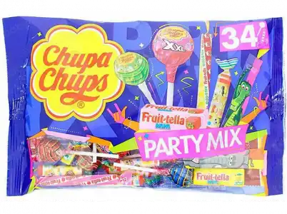 Caramelos - Chupa Chups Party Mix, Surtido, 34 unidades, 400g