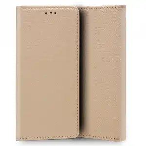 Cool Funda Flip Cover Liso Beige para Xiaomi Mi 9 Lite