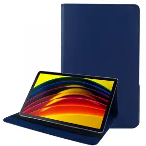 Cool Funda Polipiel Liso Azul para Lenovo Tab P11/P11 Plus