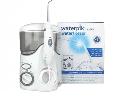 Irrigador - Waterpik Ultra WP-100, 10 ajustes de presión, Rotación 360º, Ideal implantes