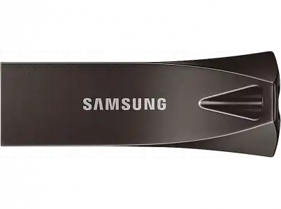 Memoria USB 256 GB - Samsung Bar Plus Unidad Flash, 300 MB/s, 3.1, Gris