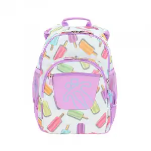 Mochila Escolar Crayoles Blanco Blanco