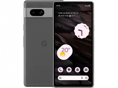 Móvil - Google Pixel 7a, Carbón, 128 GB, 8 GB RAM, 6.1 " OLED Full HD+, Tensor G2, 4.385 mAh, Android