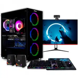 Nitropc Pack Silver Plus Intel i5-11400F/16GB/1TB + 480GB SSD/GTX 1650 + Monitor 22" FullHD