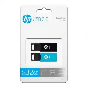 Pack 2 Memorias USB HP V212W 32GB