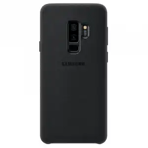 Samsung EF-XG965 Alcantara Cover Negra para Samsung Galaxy S9+