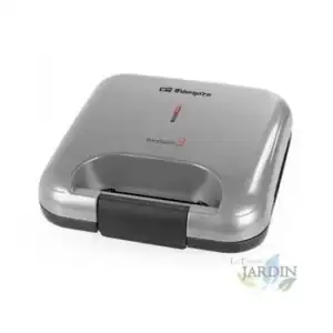 Sandwichera Orbegozo. Placas Triangulares Antiadherentes. Potencia 800w.