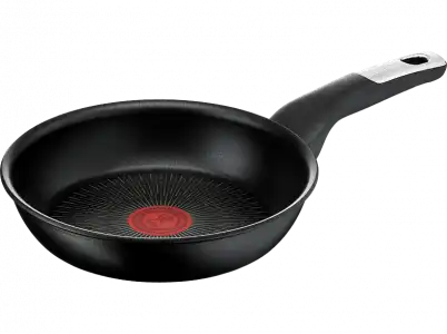 Sartén - Tefal Jordi Cruz G25505, Multiuso, Diámetro 26 cm, Revestimiento Titanium Antirayaduras, Tecnología Thermo-Signal, Aluminio, Negro