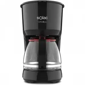 Solac Coffee4you Cafetera de Goteo 1.25L 750W Negra