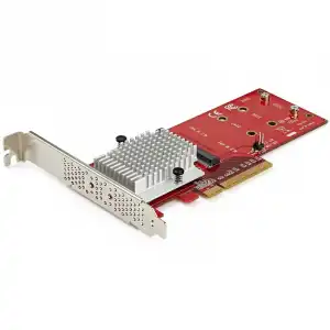 Startech Adaptador PCIe a M.2 PCIe 3.0 Dual