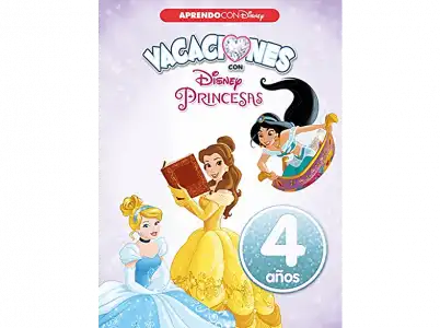 Vacaciones Con Las Princesas Disney. 4 Años - VV.AA.
