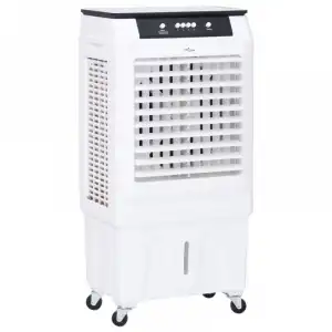 VidaXL Climatizador 3 en 1 120W Blanco/Negro