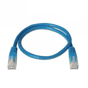 Aisens Cable de Red RJ45 UTP AWG24 Cat.5e 0.5m Azul