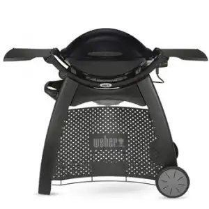 Barbacoa Weber Eléctrica Q 2400 Con Mesa-carro Deluxe