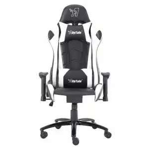 Bigbuy Home Allytale Zagreb Silla Gaming Blanca/Negra