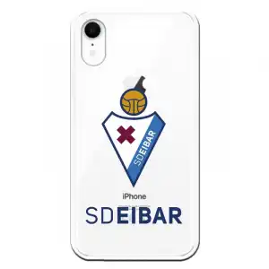 Funda Licencia Oficial SD Eibar Escudo Transparente para iPhone XR