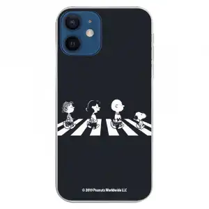 Funda Oficial de Peanuts Personajes Beatles Snoopy para iPhone 12