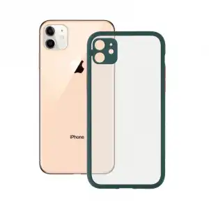 Ksix Funda Duo Soft Verde para iPhone 12 Mini