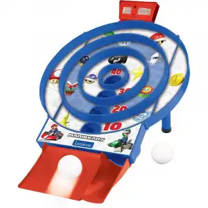 Lexibook Nintendo Mario Kart Skee Ball Juego Electrónico Tiro al Blanco Diana con Pantalla LCD y 2 Bolas