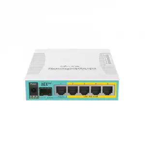 MikroTik hEX PoE Router 5 Puertos Gigabit PoE + 1 SFP