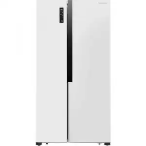 Milectric Amr-528b - Frigorífico Combi Americano, F, Blanco, 521 Litros, No Frost, Control Temperatura En La Puerta, Antibacteria, Puerta Antihuellas