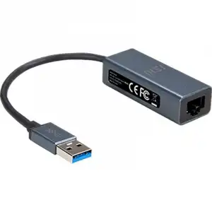 MSI Dongle USB a RJ-45 Gris