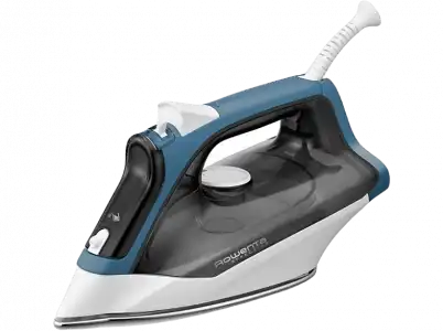 Plancha de vapor - Rowenta DX1550D1 Effective, 0.25 l, 110 g/min, 2200 W, Sistema antical, Azul