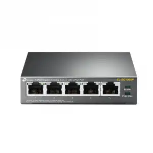 TP- Link TL-SG1005P Switch de Sobremesa 5 Puertos Gigabit con 4 Puertos PoE