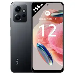 XIAOMI - Xiaomi Redmi Note 12 8GB + 256GB Onyx gray móvil libre (Reacondicionado grado A).