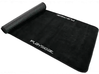 Alfombrilla gaming - Playseat Floor Mat XL, Para estructura gaming, Antideslizante, 156.50 cm, Negro