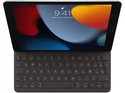 APPLE Smart Keyboard, Para el iPad de 9.ª generación, Bluetooth®, Negro