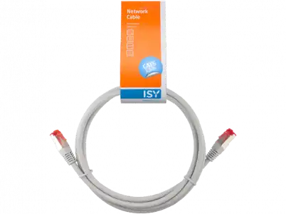 Cable de red - ISY IPC-6015-1, Cat-6, S/FTP, 1.5 m, 10 Gbit / s, 250 MHz, Blanco