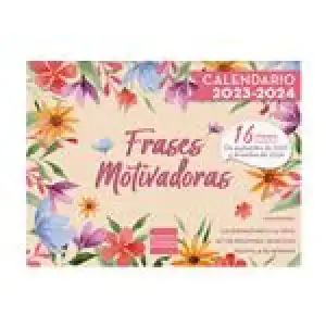 Calendario 2023/2024 Finocam Imágenes 30x22,5 mes visto 16 meses Frases motivadoras