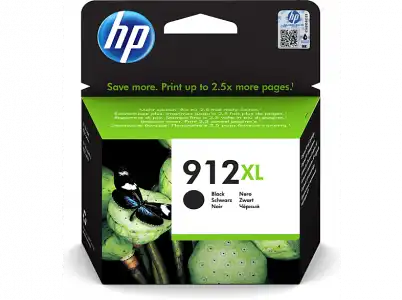 Cartucho de tinta - HP 912 XL, Negro, 3YL84AE