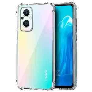 Cool Funda AntiShock Transparente para Oppo Reno 8 Lite 5G