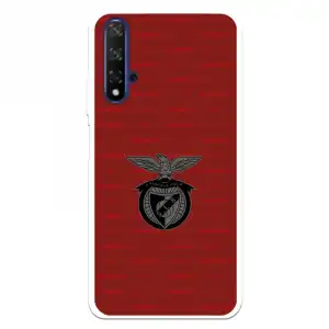 Funda Para Huawei Honor 20 Del Escudo Fondo Granate - Licencia Oficial Benfica