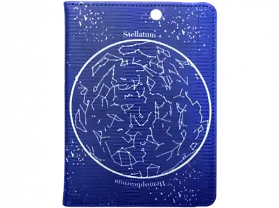 Funda tablet - SILVER HT Ebook Universal Estampada 6 Starmap, Para 6", ABS / TPU, Azul