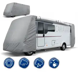 Garaje Completo Para Autocaravanas Tamaño M 610x235x275 Cm Tejido No Tejido Transpirable