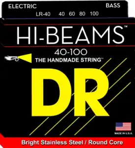 Juego De Cuerdas Para Bajo Dr Lr-40 Hi-beam