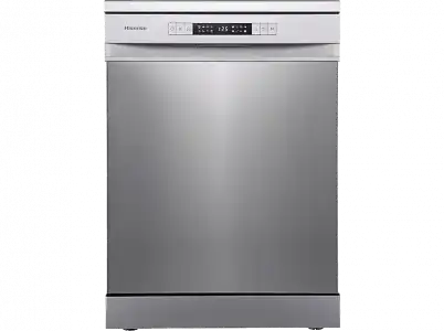 Lavavajillas integrable - Hisense HS623D10X, 14 servicios, 7 programas, 60 cm, Inox