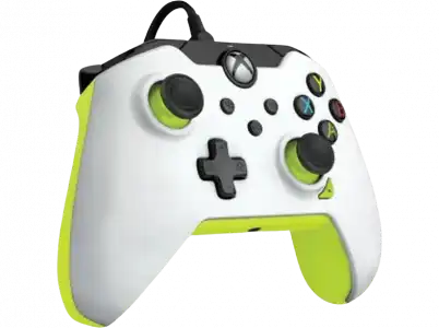 Mando - PDP 049-012-WY, Para Xbox Series X/PC, Cable, Blanco/Amarillo